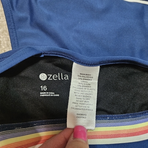 Zella Girls 2 piece Swimsuit 16 - Picture 7 of 9